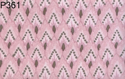 Wallpaper 3pc: Pink Flame Stitch